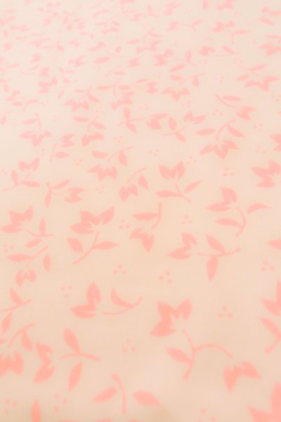 画像10: P0225X 女性用 襦袢   化繊 淡い桃色,  花 【中古】【USED】【リサイクル】 ★★★☆☆【P0225X】 (10)