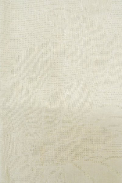 画像5: P0225Y 女性用 襦袢   麻 白,  椿 【中古】【USED】【リサイクル】 ★★☆☆☆【P0225Y】 (5)