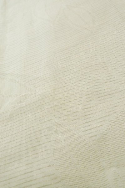 画像9: P0225Y 女性用 襦袢   麻 白,  椿 【中古】【USED】【リサイクル】 ★★☆☆☆【P0225Y】 (9)
