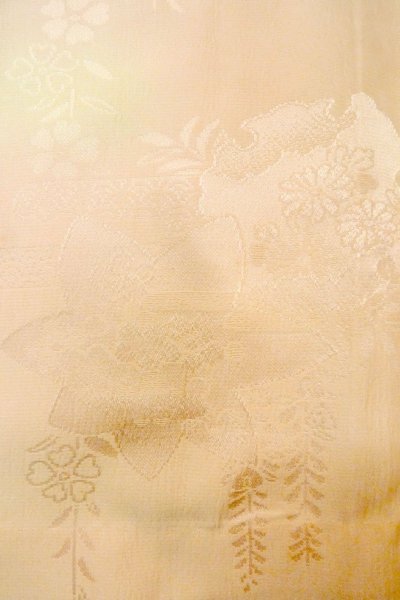 画像5: P0226C 女性用 襦袢   シルク（正絹） 淡い桃色,  もみじ 【中古】【USED】【リサイクル】 ★★☆☆☆【P0226C】 (5)
