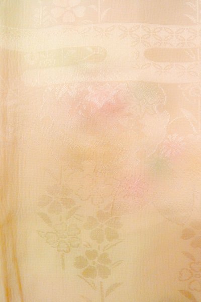 画像6: P0226C 女性用 襦袢   シルク（正絹） 淡い桃色,  もみじ 【中古】【USED】【リサイクル】 ★★☆☆☆【P0226C】 (6)