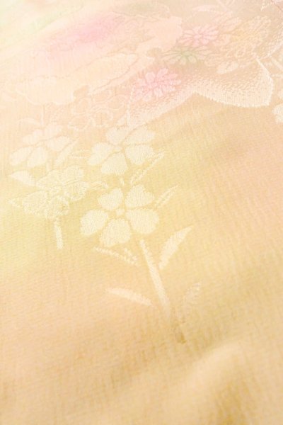 画像8: P0226C 女性用 襦袢   シルク（正絹） 淡い桃色,  もみじ 【中古】【USED】【リサイクル】 ★★☆☆☆【P0226C】 (8)