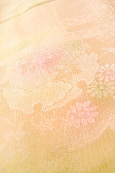 画像9: P0226C 女性用 襦袢   シルク（正絹） 淡い桃色,  もみじ 【中古】【USED】【リサイクル】 ★★☆☆☆【P0226C】 (9)
