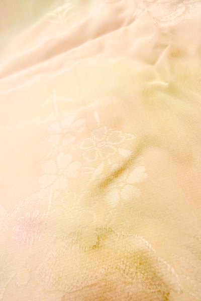 画像10: P0226C 女性用 襦袢   シルク（正絹） 淡い桃色,  もみじ 【中古】【USED】【リサイクル】 ★★☆☆☆【P0226C】 (10)