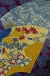 画像6: P0312C 女性用 羽織   シルク（正絹） 深い紫色,  もみじ 【中古】【USED】【リサイクル】 【P0312C】 (6)