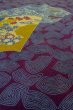 画像10: P0312C 女性用 羽織   シルク（正絹） 深い紫色,  もみじ 【中古】【USED】【リサイクル】 【P0312C】 (10)