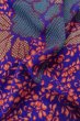画像11: P0312E 女性用 羽織   シルク（正絹） 鮮やか紫色,  バラ 【中古】【USED】【リサイクル】 ★★☆☆☆【P0312E】 (11)