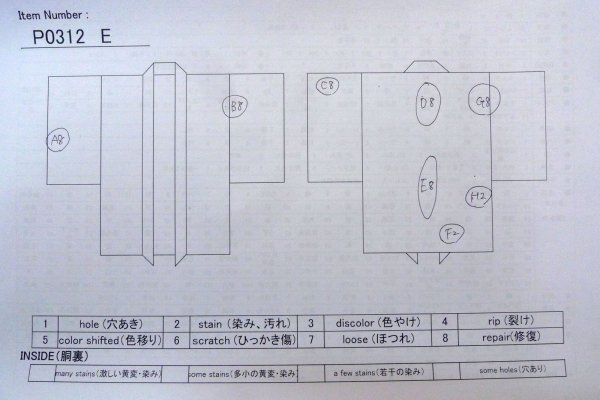 画像13: P0312E 女性用 羽織   シルク（正絹） 鮮やか紫色,  バラ 【中古】【USED】【リサイクル】 ★★☆☆☆【P0312E】 (13)