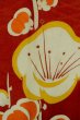 画像5: P0312I 女性用 羽織   シルク（正絹） 深い赤色,  梅 【中古】【USED】【リサイクル】 ★★☆☆☆【P0312I】 (5)