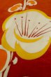 画像9: P0312I 女性用 羽織   シルク（正絹） 深い赤色,  梅 【中古】【USED】【リサイクル】 ★★☆☆☆【P0312I】 (9)