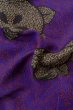 画像12: P0312K 女性用 羽織   シルク（正絹） 鮮やか紫色,  橘 【中古】【USED】【リサイクル】 ★★★☆☆【P0312K】 (12)