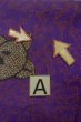 画像14: P0312K 女性用 羽織   シルク（正絹） 鮮やか紫色,  橘 【中古】【USED】【リサイクル】 ★★★☆☆【P0312K】 (14)