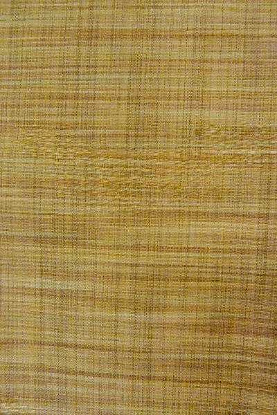 画像6: P0409C 女性用 紬   シルク（正絹） 紫み茶色,  抽象的模様 【中古】【USED】【リサイクル】 ★★★☆☆【P0409C】 (6)