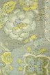 画像5: P0409D 女性用 紬  十日町紬  シルク（正絹） 淡い青緑色,  花 【中古】【USED】【リサイクル】 ★★☆☆☆【P0409D】 (5)