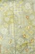 画像14: P0409D 女性用 紬  十日町紬  シルク（正絹） 淡い青緑色,  花 【中古】【USED】【リサイクル】 ★★☆☆☆【P0409D】 (14)