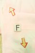 画像19: P0421A 女性用 襦袢   シルク（正絹） 淡い桃色,  ぼかし 【中古】【USED】【リサイクル】 ★★☆☆☆【P0421A】 (19)
