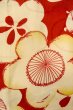 画像5: P0421C 女性用 襦袢   シルク（正絹） 赤色,  梅 【中古】【USED】【リサイクル】 ★★☆☆☆【P0421C】 (5)
