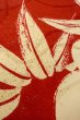 画像9: P0421C 女性用 襦袢   シルク（正絹） 赤色,  梅 【中古】【USED】【リサイクル】 ★★☆☆☆【P0421C】 (9)