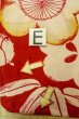 画像18: P0421C 女性用 襦袢   シルク（正絹） 赤色,  梅 【中古】【USED】【リサイクル】 ★★☆☆☆【P0421C】 (18)