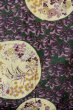 画像4: P0421D 女性用 襦袢   シルク（正絹） 深い緑色,  ぼたん 【中古】【USED】【リサイクル】 ★☆☆☆☆【P0421D】 (4)