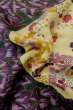 画像11: P0421D 女性用 襦袢   シルク（正絹） 深い緑色,  ぼたん 【中古】【USED】【リサイクル】 ★☆☆☆☆【P0421D】 (11)