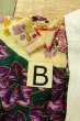 画像15: P0421D 女性用 襦袢   シルク（正絹） 深い緑色,  ぼたん 【中古】【USED】【リサイクル】 ★☆☆☆☆【P0421D】 (15)
