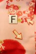 画像19: P0421E 女性用 襦袢   シルク（正絹） 薄い桃色,  桜 【中古】【USED】【リサイクル】 ★★☆☆☆【P0421E】 (19)