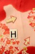 画像21: P0421E 女性用 襦袢   シルク（正絹） 薄い桃色,  桜 【中古】【USED】【リサイクル】 ★★☆☆☆【P0421E】 (21)