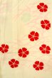 画像4: P0421F 女性用 襦袢   シルク（正絹） 淡い桃色,  芝草 【中古】【USED】【リサイクル】 ★☆☆☆☆【P0421F】 (4)