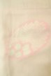 画像6: P0421H 女性用 襦袢   シルク（正絹） 淡い桃色,  抽象的模様 【中古】【USED】【リサイクル】 ★★☆☆☆【P0421H】 (6)