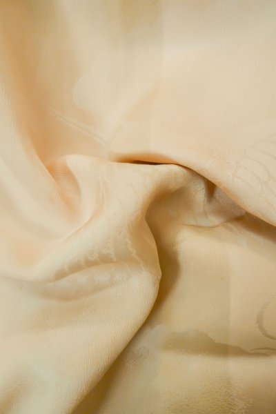 画像11: P0421K 女性用 女の子用長襦袢   シルク（正絹） 淡い桃色,  【中古】【USED】【リサイクル】 ★★☆☆☆【P0421K】 (11)