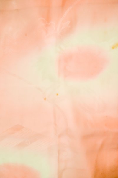 画像3: P0421L 女性用 襦袢   シルク（正絹） 淡い桃色,  ぼかし 【中古】【USED】【リサイクル】 ★★☆☆☆【P0421L】 (3)