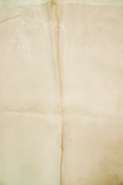 画像3: P0421M 女性用 襦袢   シルク（正絹） 白,  【中古】【USED】【リサイクル】 ★☆☆☆☆【P0421M】 (3)