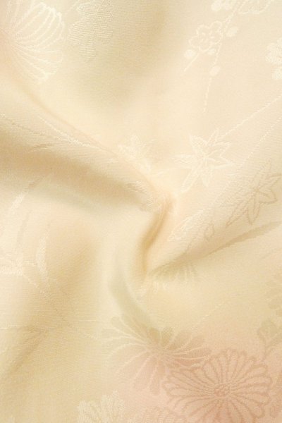 画像12: P0421O 女性用 襦袢   シルク（正絹） 淡い桃色,  ぼかし 【中古】【USED】【リサイクル】 ★★★☆☆【P0421O】 (12)