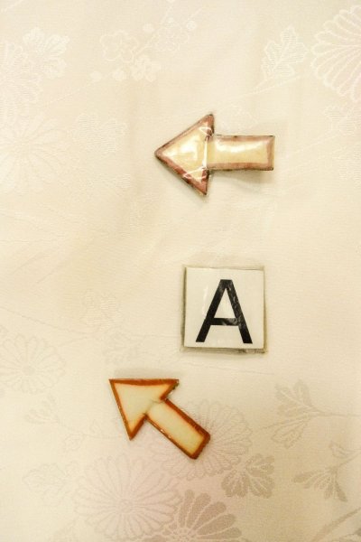画像14: P0421O 女性用 襦袢   シルク（正絹） 淡い桃色,  ぼかし 【中古】【USED】【リサイクル】 ★★★☆☆【P0421O】 (14)