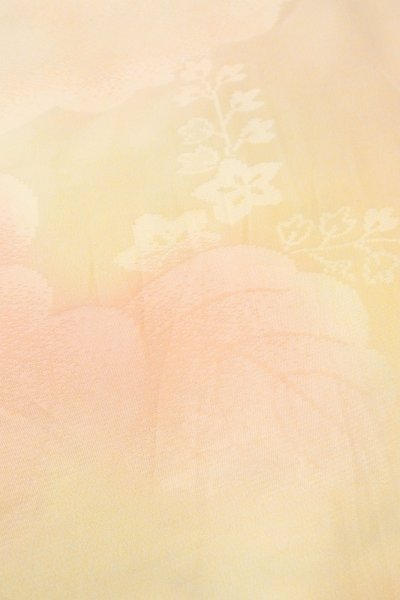 画像8: P0421P 女性用 襦袢   シルク（正絹） 淡い桃色,  ぼかし 【中古】【USED】【リサイクル】 ★★☆☆☆【P0421P】 (8)