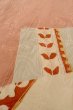 画像8: P0421R 女性用 襦袢   シルク（正絹） 薄い珊瑚色,  花 【中古】【USED】【リサイクル】 ★★★☆☆【P0421R】 (8)