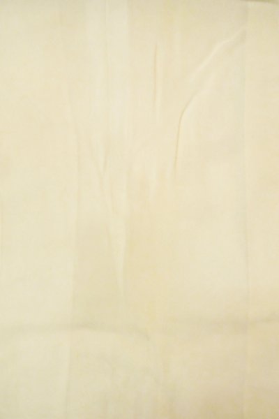 画像3: P0421X 女性用 女の子用長襦袢   シルク（正絹） 薄いアイボリー,  【中古】【USED】【リサイクル】 ★☆☆☆☆【P0421X】 (3)