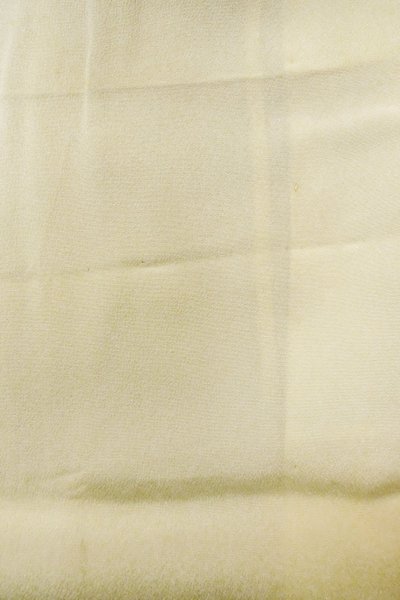 画像6: P0421X 女性用 女の子用長襦袢   シルク（正絹） 薄いアイボリー,  【中古】【USED】【リサイクル】 ★☆☆☆☆【P0421X】 (6)