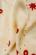 画像10: P0421Z 女性用 襦袢   シルク（正絹） 淡い桃色,  菊 【中古】【USED】【リサイクル】 ★★☆☆☆【P0421Z】 (10)