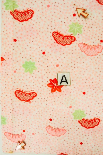 画像14: P0422B 女性用 襦袢   モスリン 淡い桃色,  桜 【中古】【USED】【リサイクル】 ★★★☆☆【P0422B】 (14)