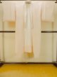 画像1: P0422D 女性用 襦袢   シルク（正絹） 淡い桃色,  梅 【中古】【USED】【リサイクル】 ★★☆☆☆【P0422D】 (1)