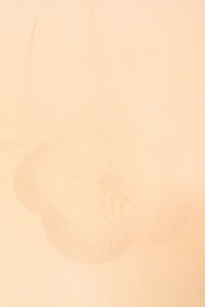 画像6: P0422D 女性用 襦袢   シルク（正絹） 淡い桃色,  梅 【中古】【USED】【リサイクル】 ★★☆☆☆【P0422D】 (6)