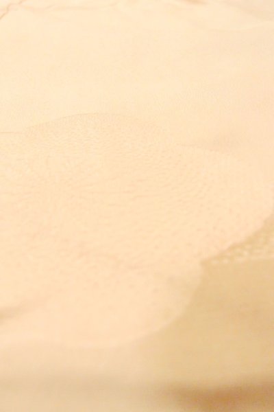 画像10: P0422D 女性用 襦袢   シルク（正絹） 淡い桃色,  梅 【中古】【USED】【リサイクル】 ★★☆☆☆【P0422D】 (10)