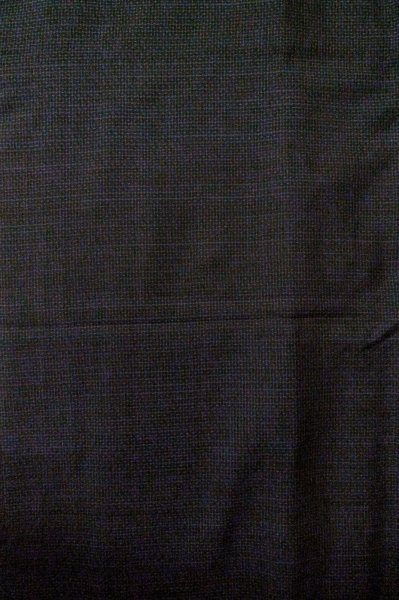 画像5: P0526D 男性用 羽織  大島紬  シルク（正絹） 深い藍,  亀甲 【中古】【USED】【リサイクル】 ★★★☆☆【P0526D】 (5)