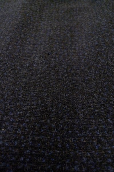 画像9: P0526H 男性用 羽織   シルク（正絹） 青み茶色,  抽象的模様 【中古】【USED】【リサイクル】 ★★★★☆【P0526H】 (9)