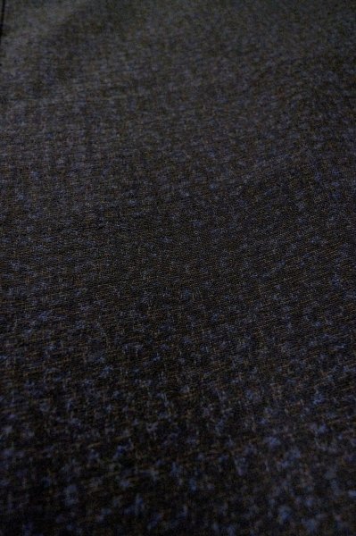 画像10: P0526H 男性用 羽織   シルク（正絹） 青み茶色,  抽象的模様 【中古】【USED】【リサイクル】 ★★★★☆【P0526H】 (10)