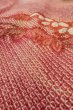 画像7: P0526W 女性用 羽織   シルク（正絹） 茶色み橙色,  竹 【中古】【USED】【リサイクル】 ★★★☆☆【P0526W】 (7)