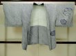 画像1: P0527A 女性用 羽織   シルク（正絹） 青,  花 【中古】【USED】【リサイクル】 ★★★★☆【P0527A】 (1)