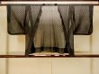 画像1: P0602Q 女性用 羽織   綿 黒,  花 【中古】【USED】【リサイクル】 ★☆☆☆☆【P0602Q】 (1)